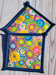 Pot Holders - Colorful Circles