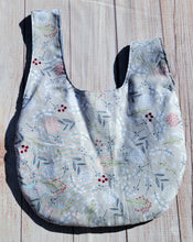 Load image into Gallery viewer, Large Knot Tote - Grey Cotton &amp; Indigo