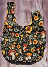 Load image into Gallery viewer, Large Knot Tote - Golden Mushrooms