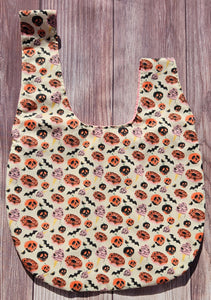 Large Knot Tote - Spooky Treats