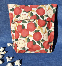 Load image into Gallery viewer, Reusable Popcorn Bag - Apples