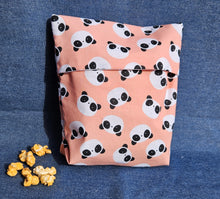 Load image into Gallery viewer, Reusable Popcorn Bag - Pandas
