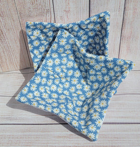 Bowl Cozies - Daisies on Blue