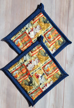 Load image into Gallery viewer, Pot Holders - Chicken Feed