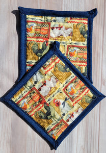 Pot Holders - Chicken Feed