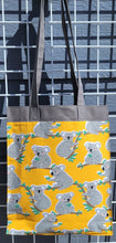 Load image into Gallery viewer, Large Market Tote with Pocket - Koala Bears