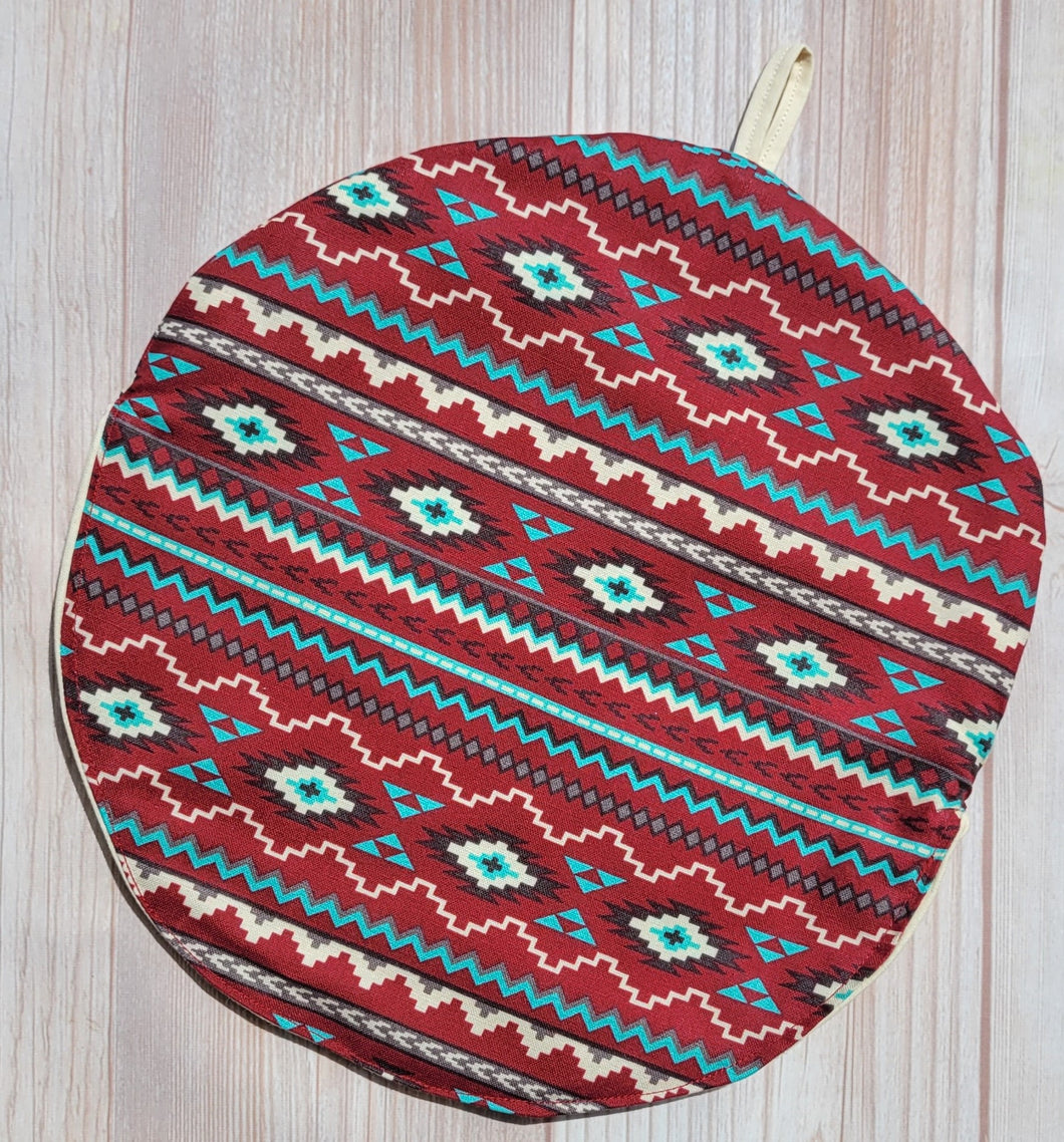 Tortilla Warmer - Southwest Red