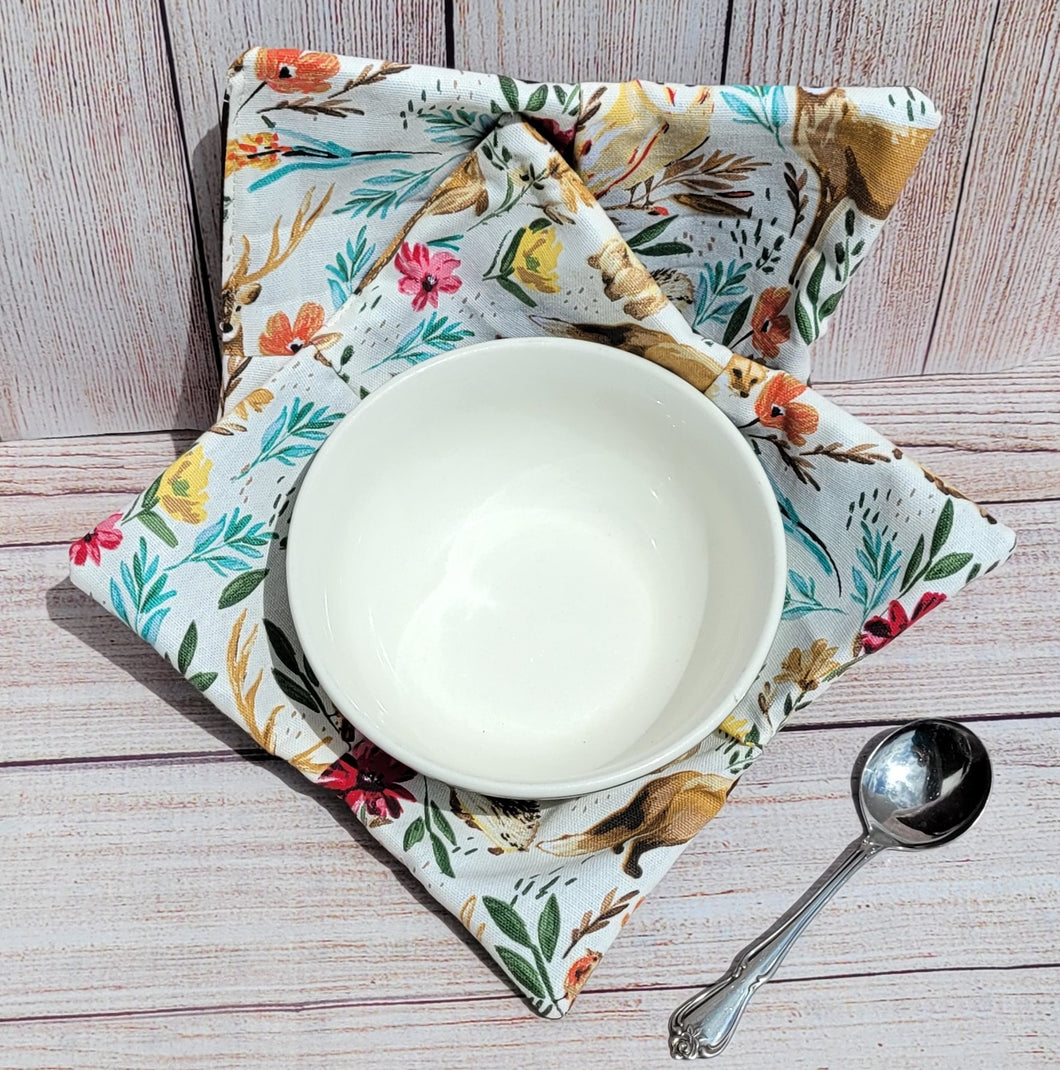 Bowl Cozies - Woodland Animals