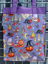 Load image into Gallery viewer, Large Market Tote with Pocket - Spooky Laboratory