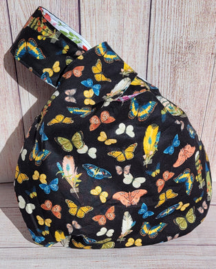 Large Knot Tote - Butterflies