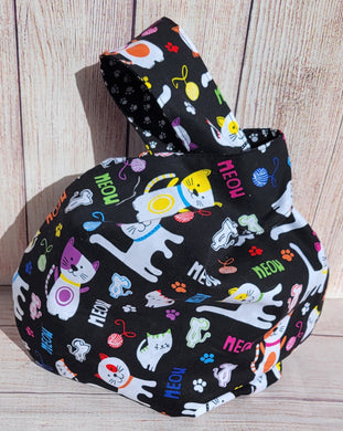 Large Knot Tote - Cats' Meow