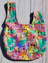 Load image into Gallery viewer, Large Knot Tote - Watercolor Cats