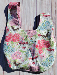 Large Knot Tote - Pastel Floral