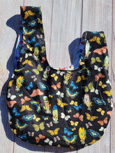 Load image into Gallery viewer, Large Knot Tote - Butterflies