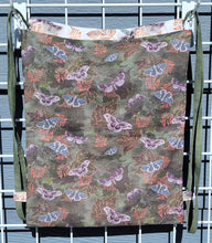 Load image into Gallery viewer, Cotton Drawstring Tote - Bronzed Moths
