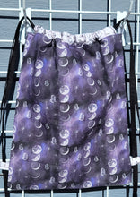 Load image into Gallery viewer, Cotton Drawstring Tote - Moon Phases