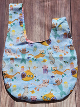 Load image into Gallery viewer, Large Knot Tote - Seafaring Whiskers