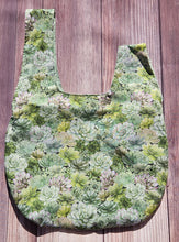 Load image into Gallery viewer, Large Knot Tote - Succulents