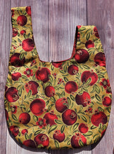 Load image into Gallery viewer, Large Knot Tote - Golden Pomegranates
