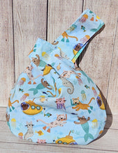 Load image into Gallery viewer, Large Knot Tote - Seafaring Whiskers