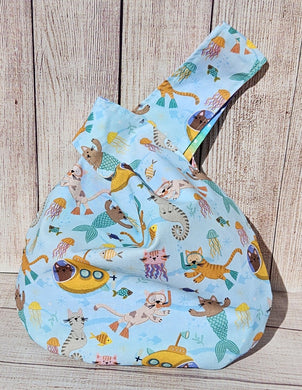 Large Knot Tote - Seafaring Whiskers