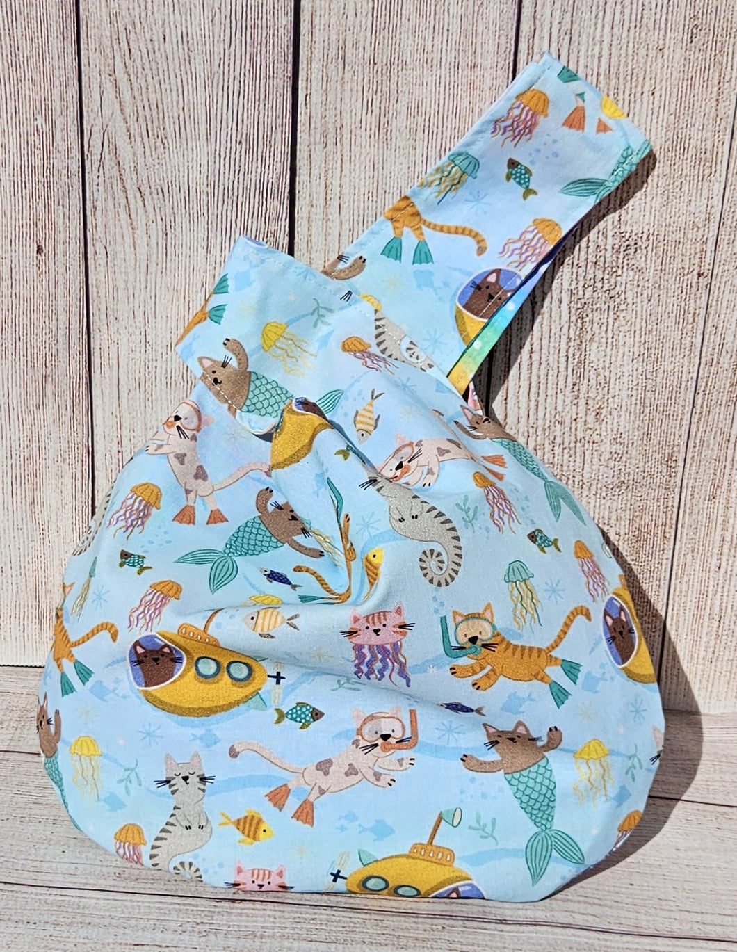 Large Knot Tote - Seafaring Whiskers