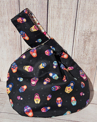 Large Knot Tote - Matryoshka Dolls