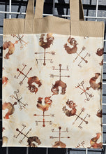 Load image into Gallery viewer, Large Market Tote with Pocket - Weathervane Batik