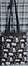 Load image into Gallery viewer, Large Market Tote with Pocket - Pandas