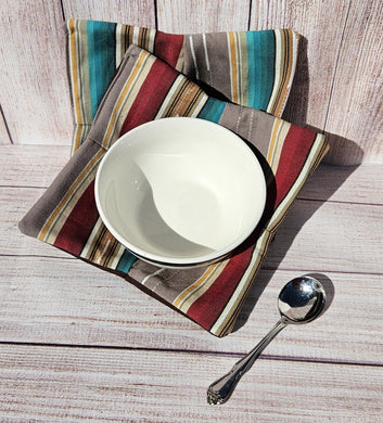 Bowl Cozies - Grey Serape