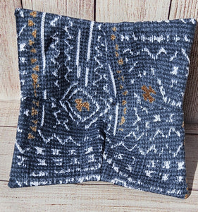 Bowl Cozies - Denim Abstract