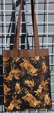 Load image into Gallery viewer, Large Market Tote with Pocket - Bull Riding Batik