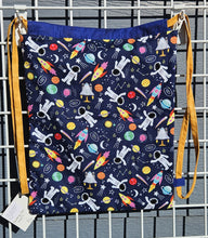 Load image into Gallery viewer, Cotton Drawstring Tote - Astronaut