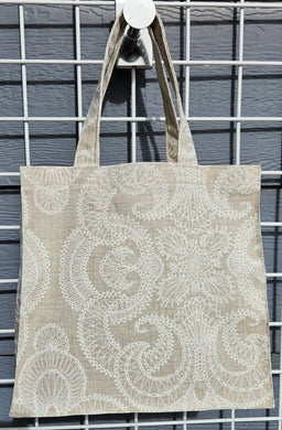 Utili-Tote - Tan Paisley
