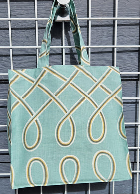 Utili-Tote - Turquoise Loops
