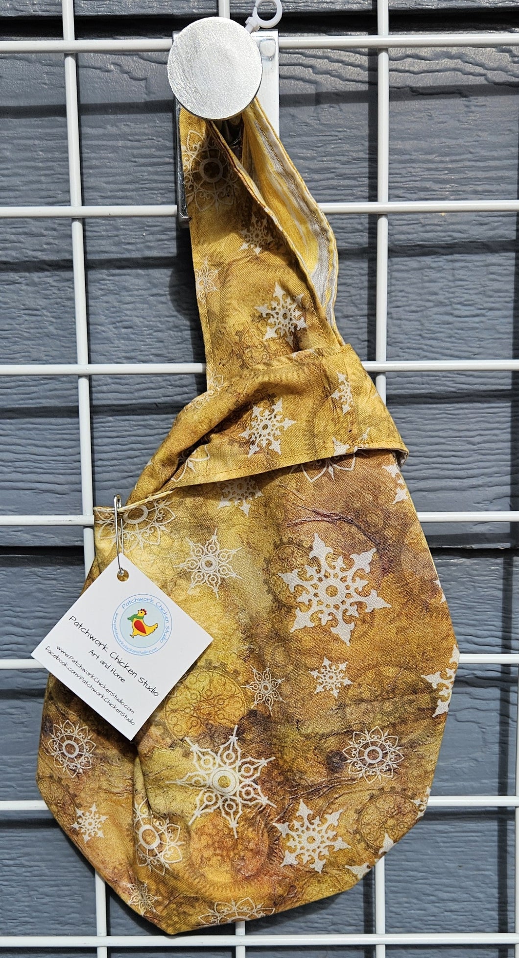 Large Knot Tote - Steampunk Snow