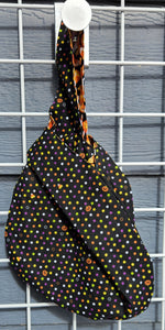 Large Knot Tote - Tiny Pumpkins & Candy Corn