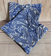 Load image into Gallery viewer, Bowl Cozies - Blue Paisley