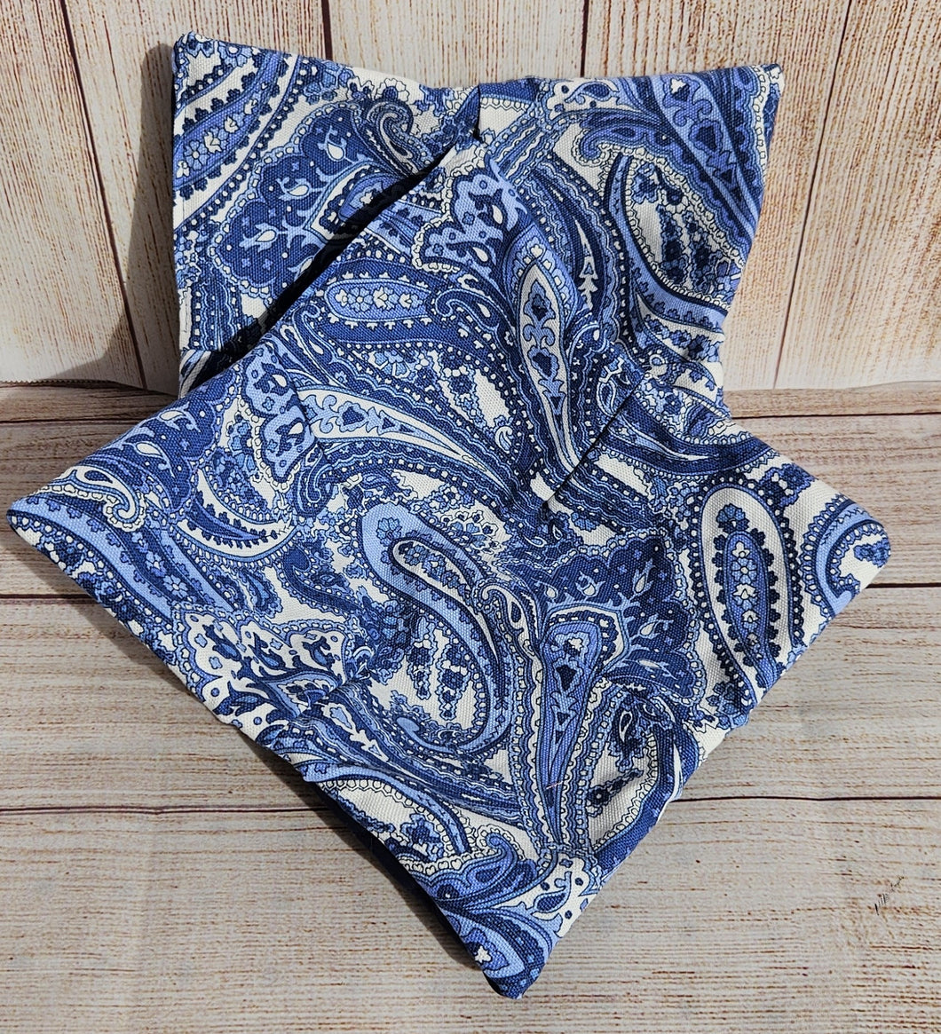 Bowl Cozies - Blue Paisley