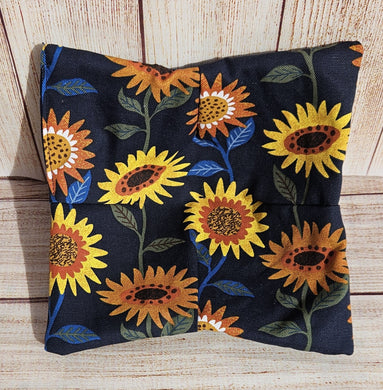Bowl Cozies - Sunflowers on Navy