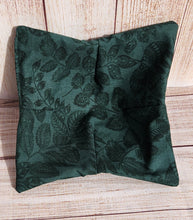 Load image into Gallery viewer, Bowl Cozies - Green with Black Leaves