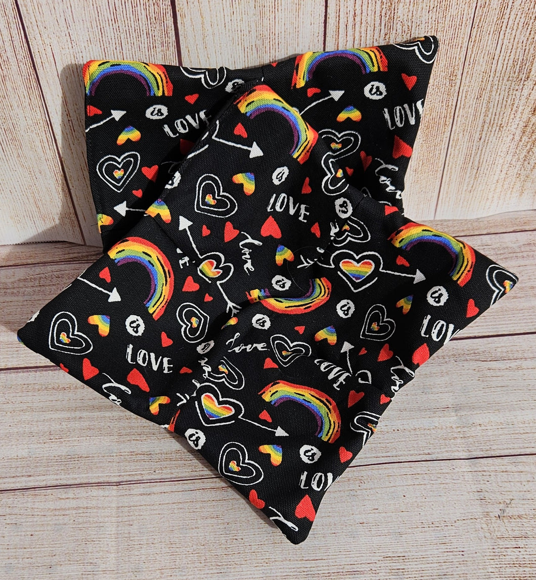 Bowl Cozies - Love and Rainbows