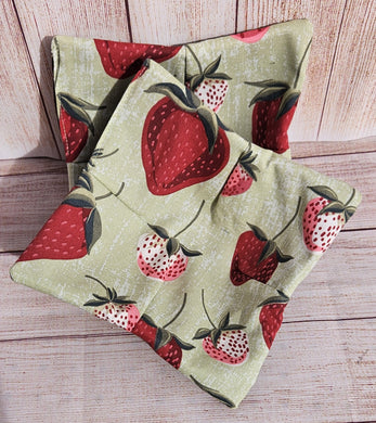 Bowl Cozies - Vintage Strawberries