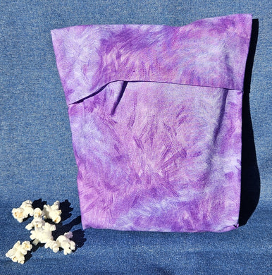 Reusable Popcorn Bag - Purple Ombre