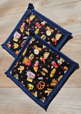 Pot Holders - Snack Attack