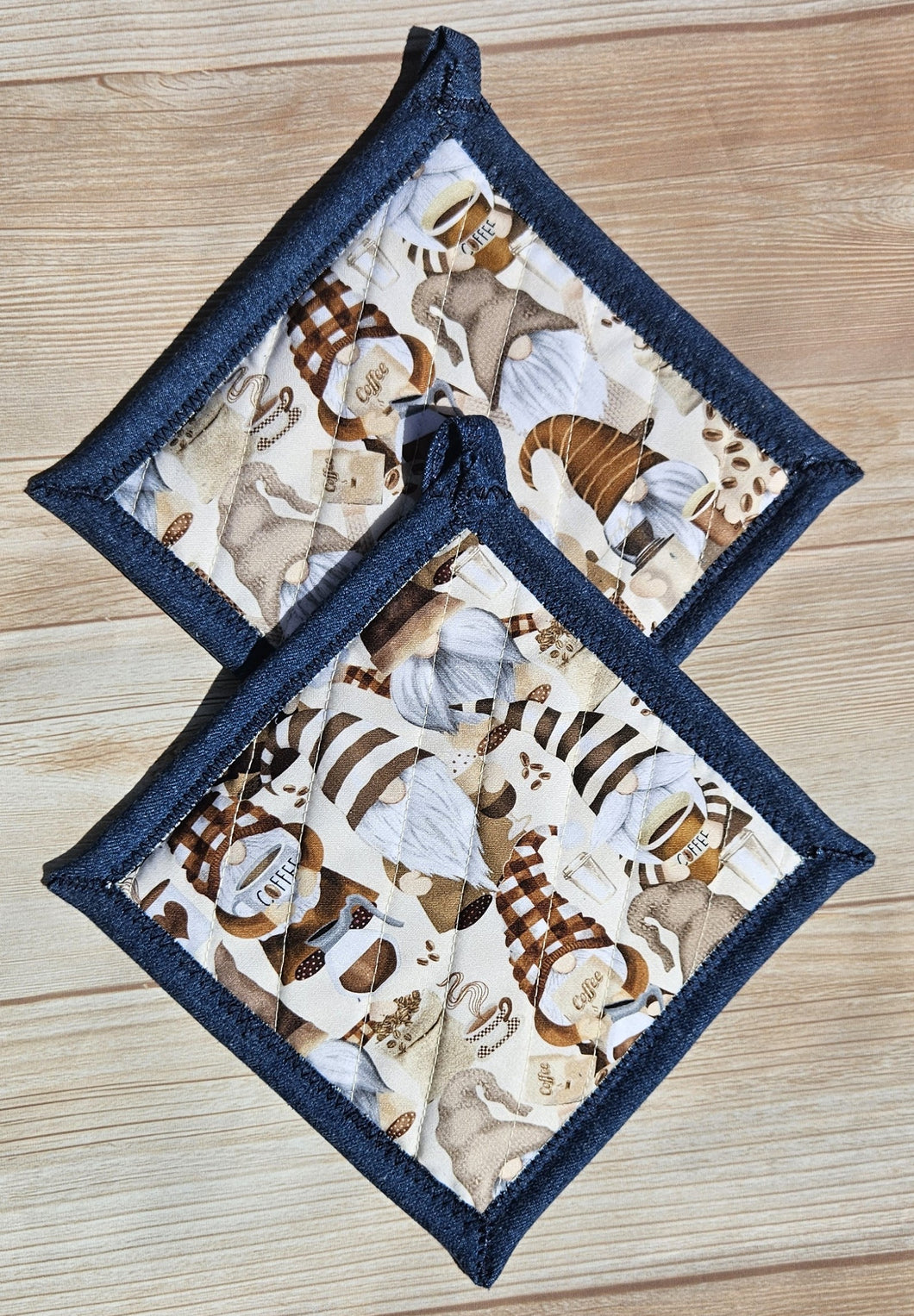 Pot Holders - Coffee Gnomes