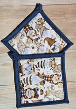 Load image into Gallery viewer, Pot Holders - Coffee Gnomes
