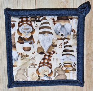 Pot Holders - Coffee Gnomes