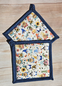 Pot Holders - Calico Gnomes