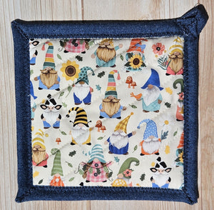 Pot Holders - Calico Gnomes